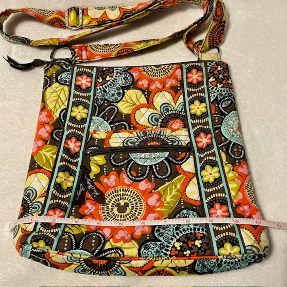 Vera Bradley Disney Mickey’s Perfect Petal Crossbody Bag - Picture 13 of 16